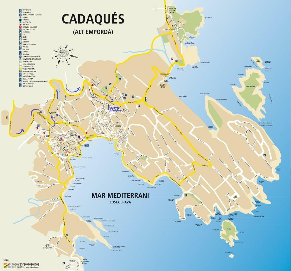 Beautiful Apartment Stylish Village House @ Center Cadaqués Eksteriør bilde